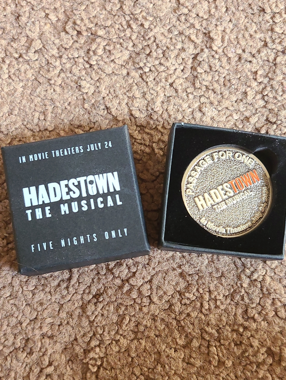 Hadestown The Musical Commemorative Coin